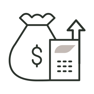 icon resembling enterprise advisory tax and accounting services